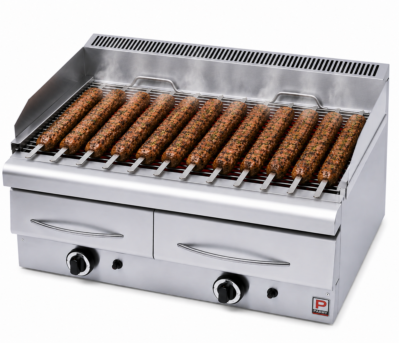 Petros GS-60 Heavy Duty Gas Vapor Radiant chargrill 24 Inch wide