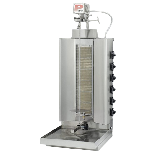 Petros RG-60 Gas Shawarma, Gyros, Doner-kabab Machine 60,000 BTU’S